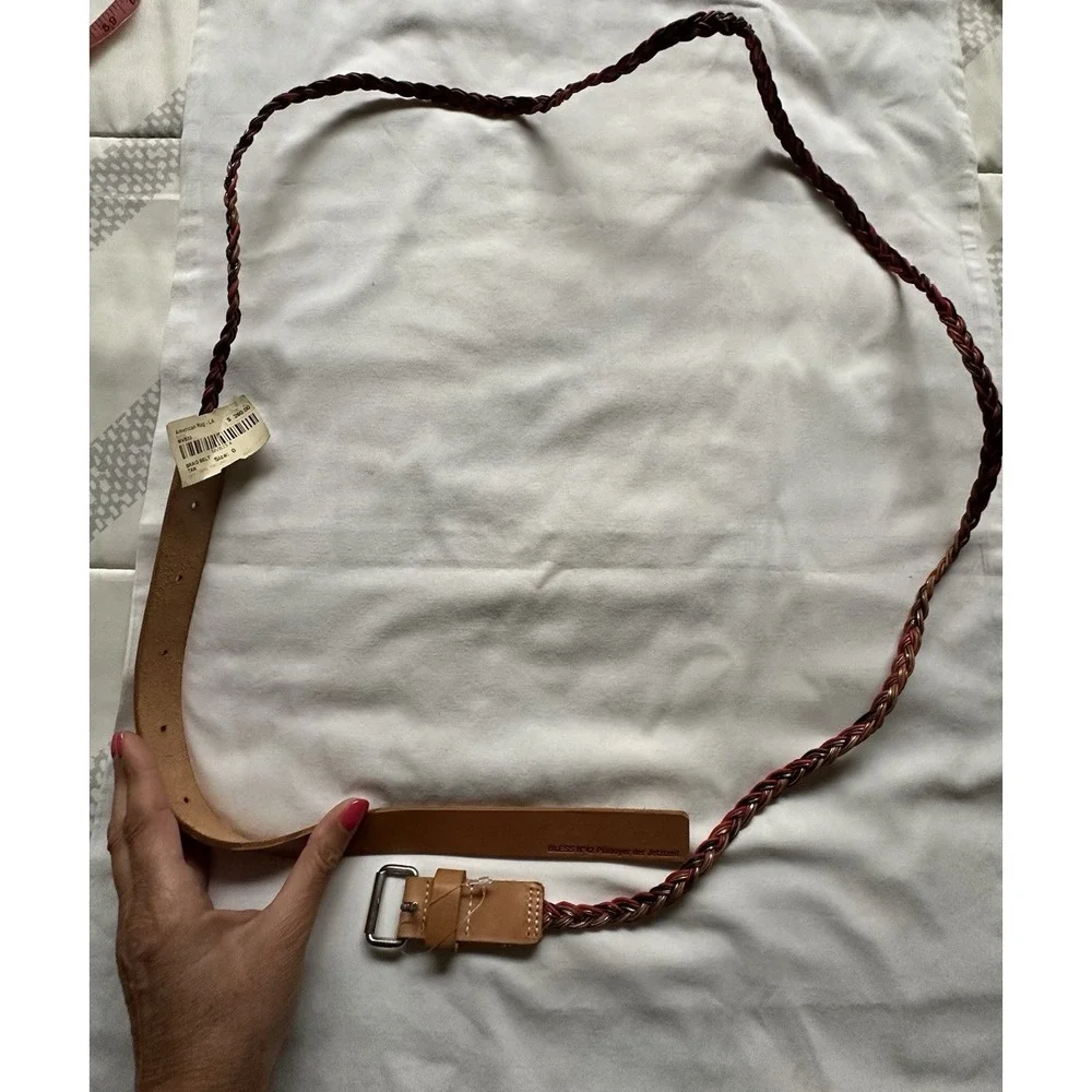 ARCHIVAL BLESS N°42 Braid Belt NWT Rare Plädoyer der Jetztzeit Lemaire Style S/0